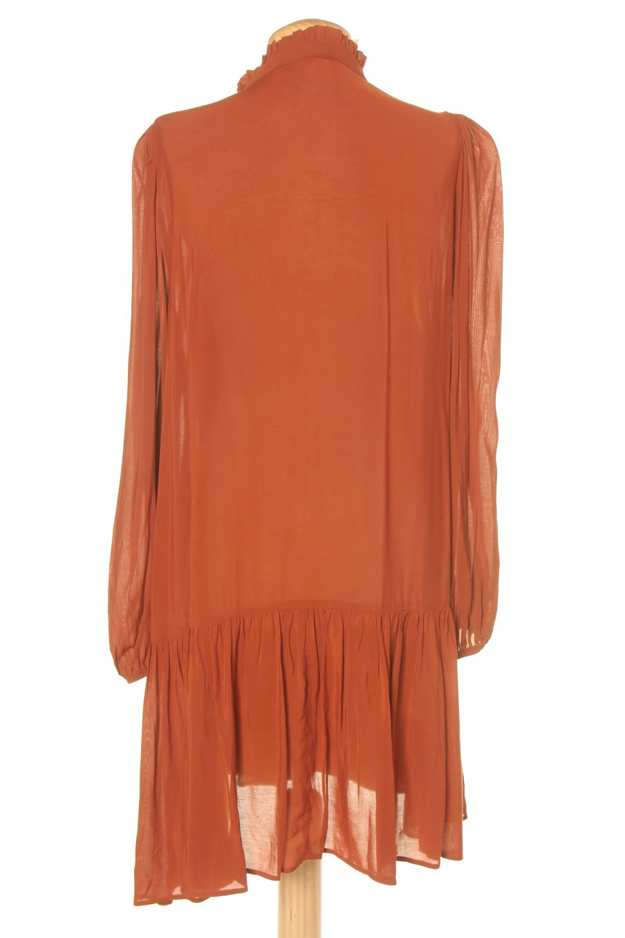 Robe casual Mango de la taille M, de couleur marron