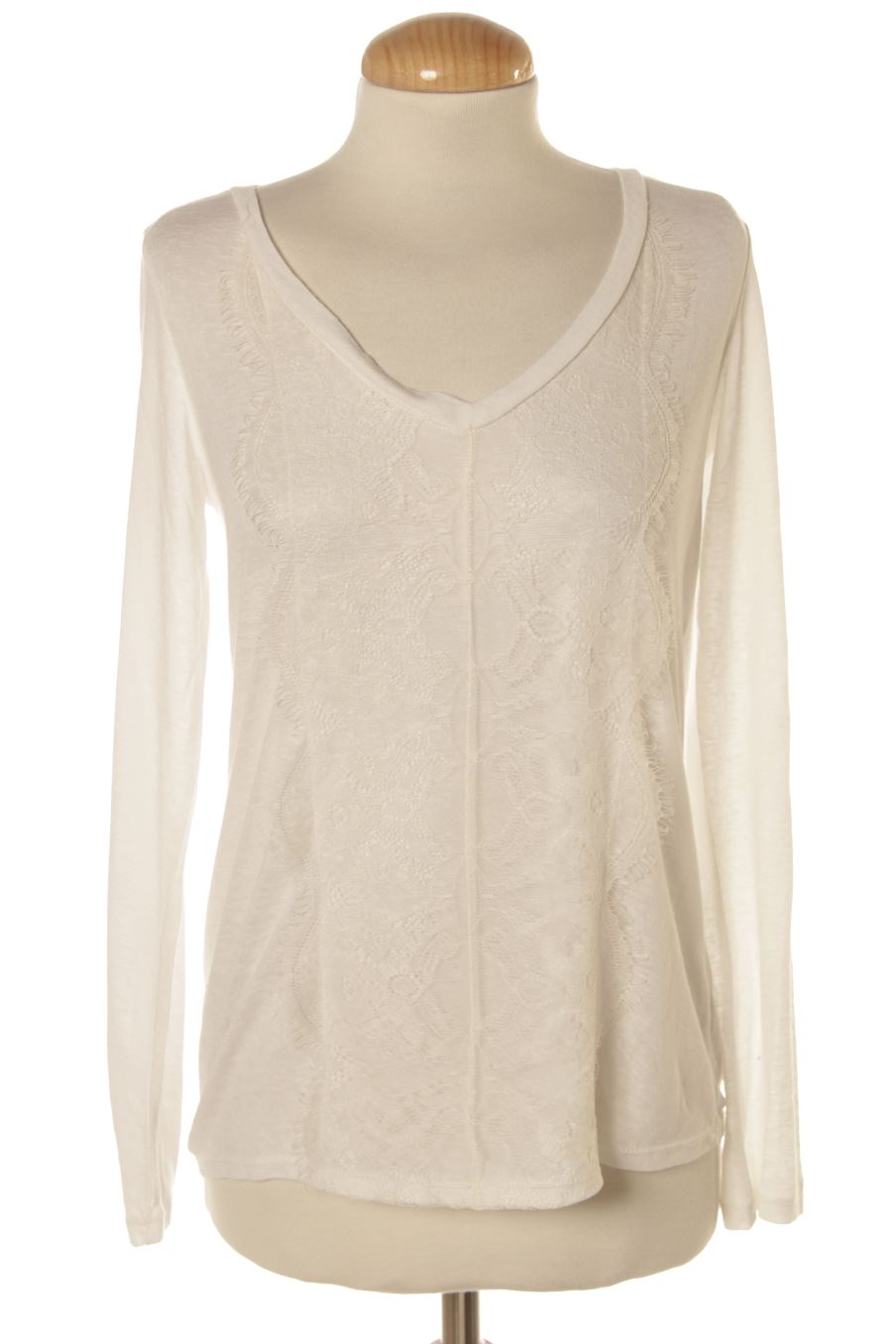 Pull Springfield de la taille XS, de couleur blanc