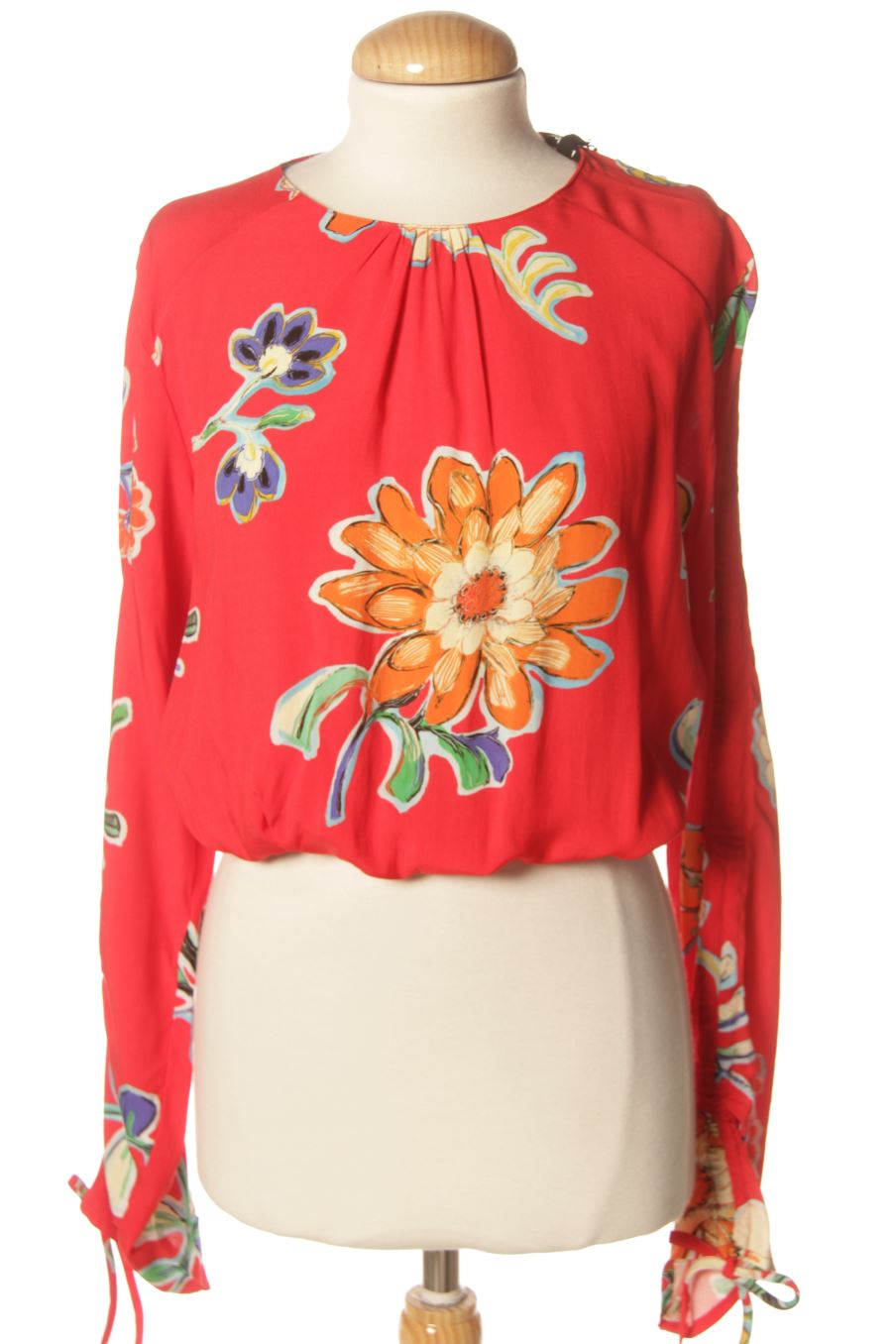 Blouse à manches longues Desigual de la taille M, de couleur imprimés