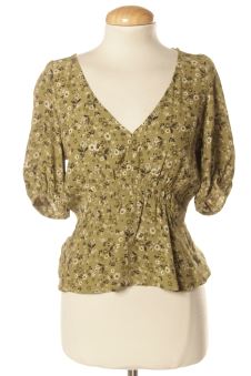Blusa de manga corta S Stradivarius
