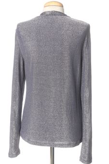 Blusa de manga larga L Mango