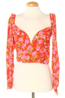 Blusa de manga larga S Zara
