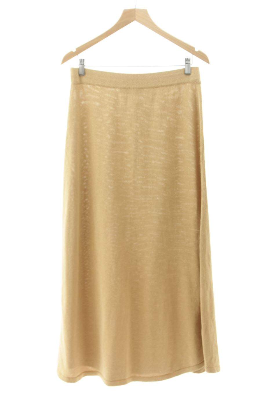 Jupe Zara de la taille L, de couleur beige