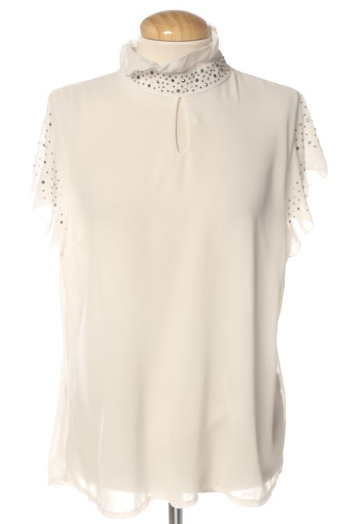 Blusa a maniche corte