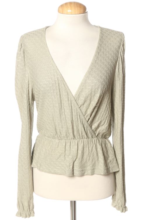 Blusa a maniche lunghe