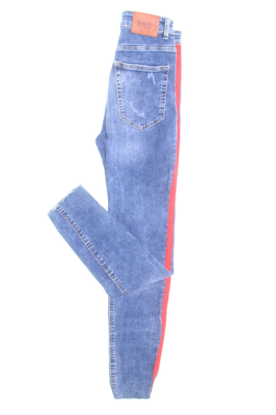 Jeans Pull & Bear de la taille 36, de couleur bleu de denim