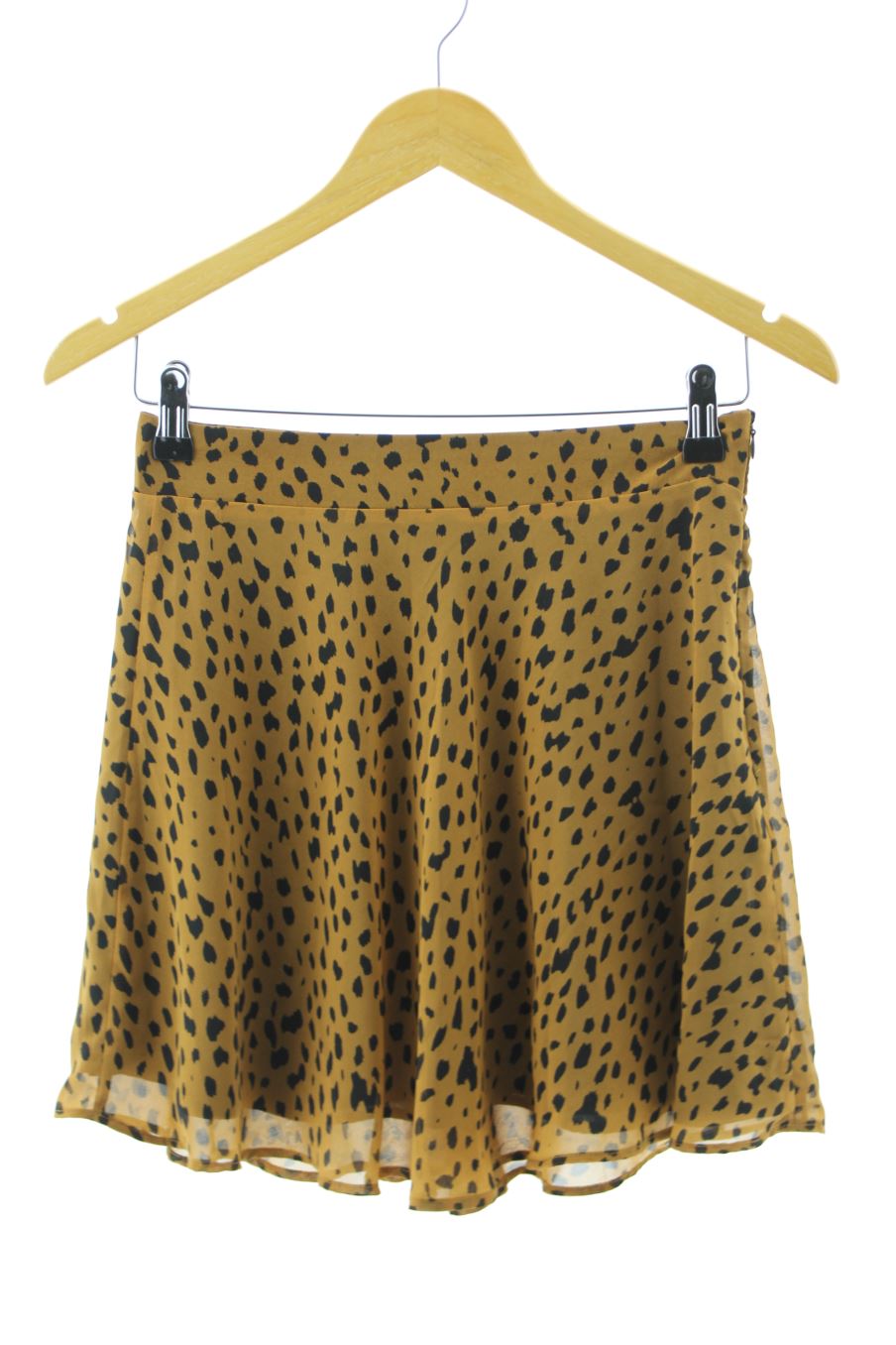 Jupe Bershka de la taille M, de couleur animal print