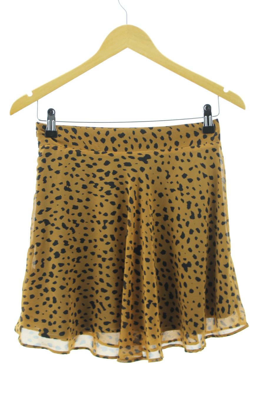 Jupe Bershka de la taille M, de couleur animal print