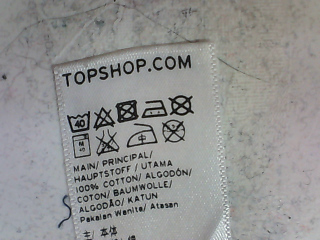 Blouse à manches longues Topshop de la taille 34, de couleur noir