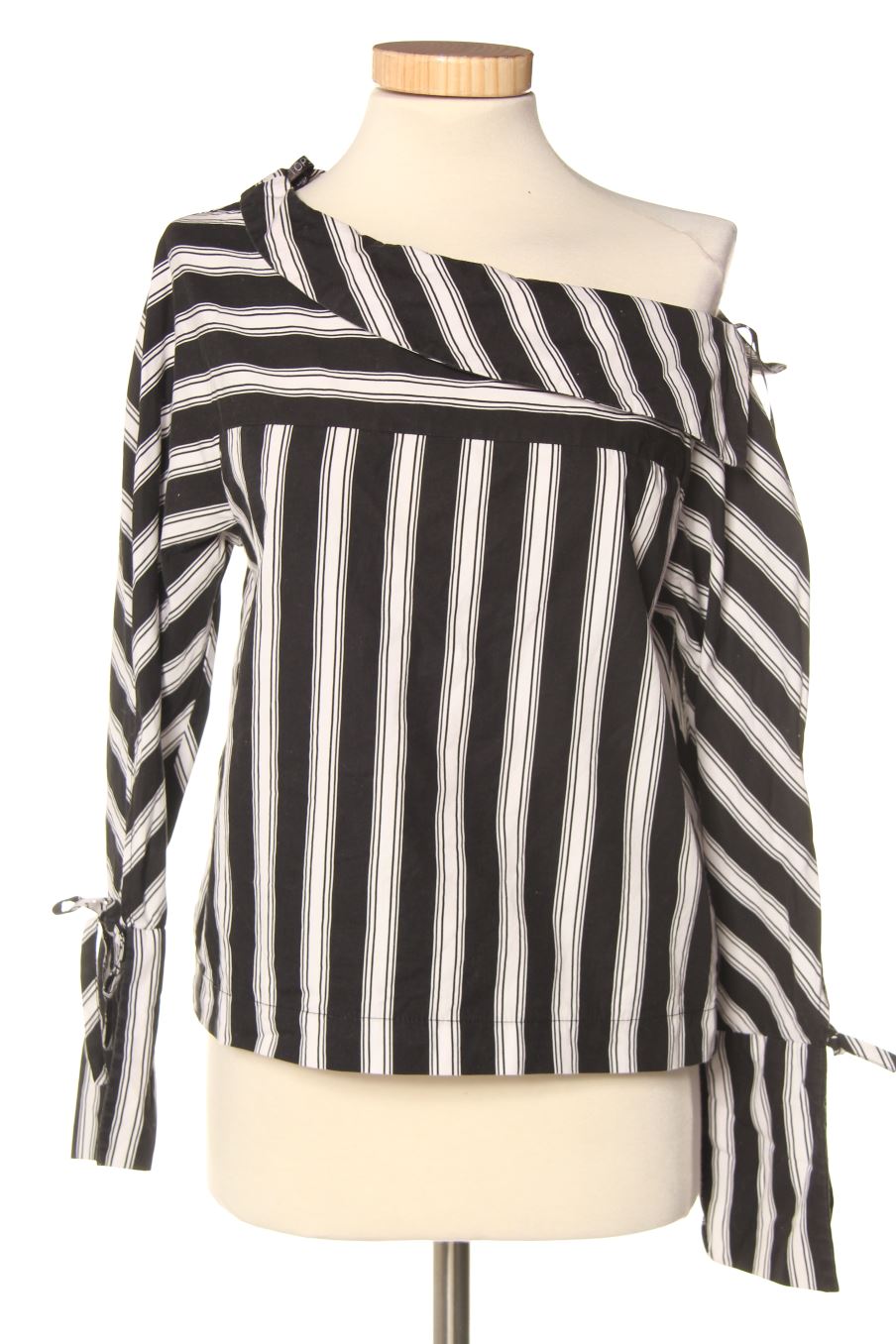 Blouse à manches longues Topshop de la taille 34, de couleur noir