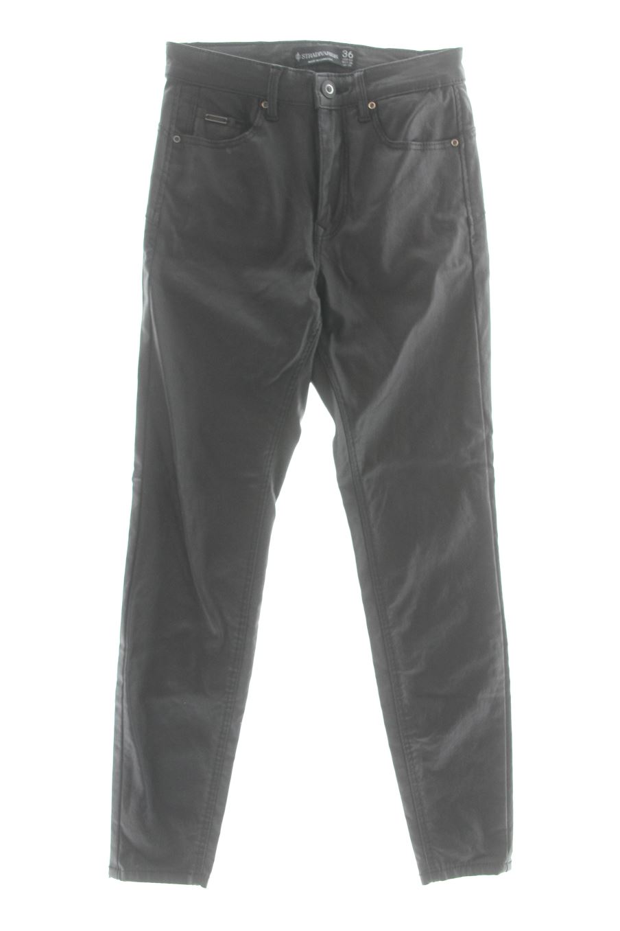 Jeans Stradivarius de la taille 36, de couleur noir de denim