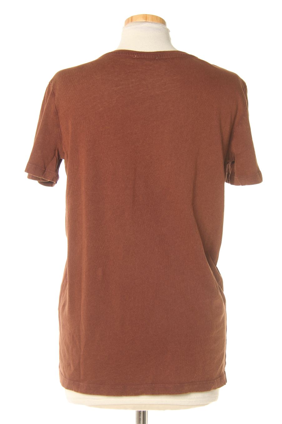 Camiseta de Zara de la talla M, de color marrón
