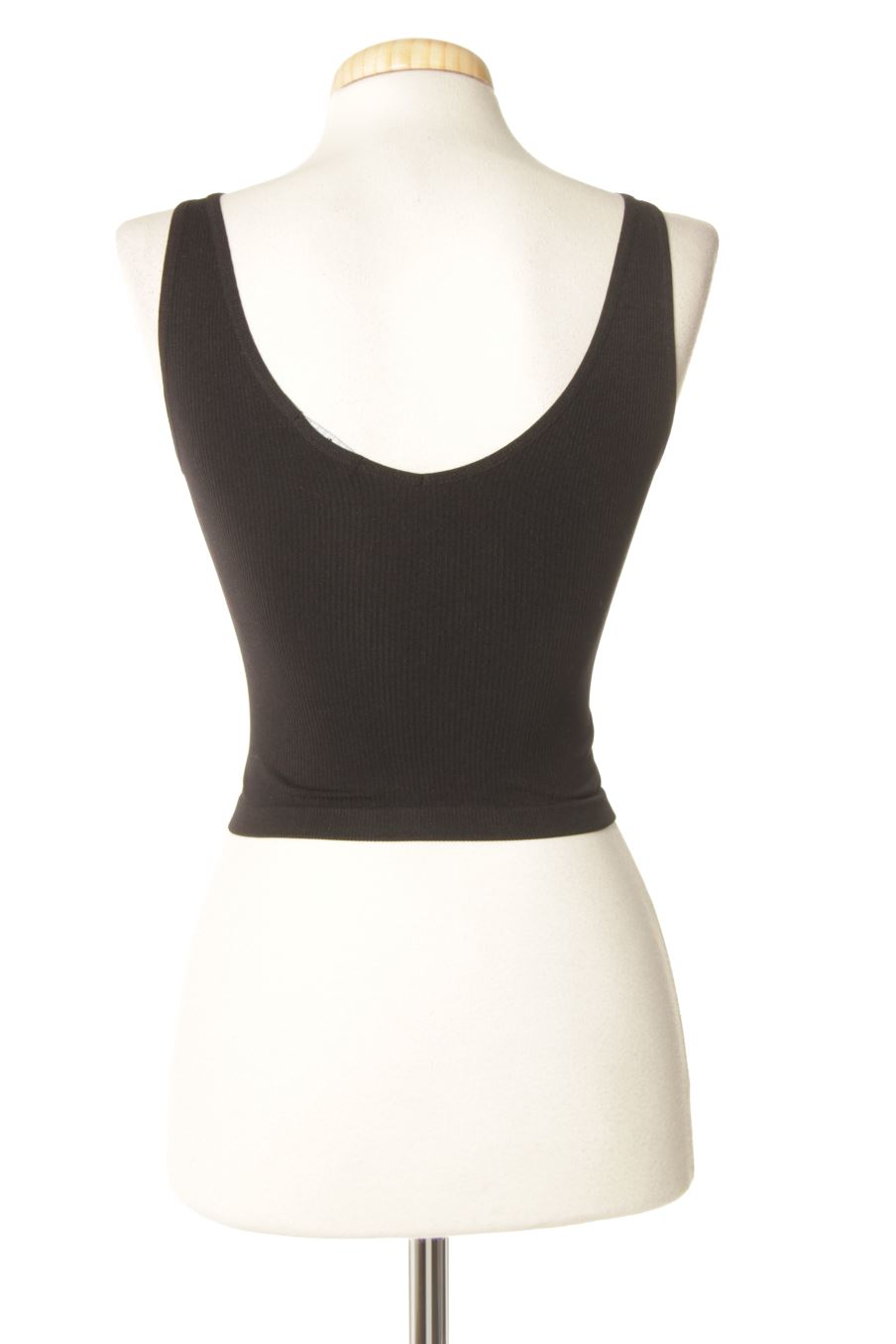 Top Stradivarius de la taille XS, de couleur noir