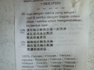 Hemd von Esprit Größe M, Farbe Gestreift, für