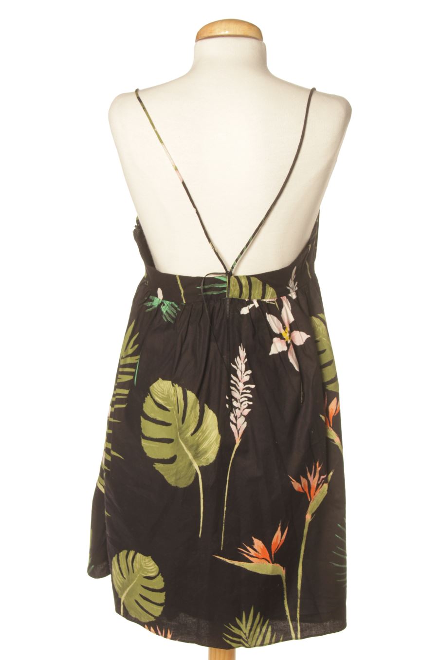 Vestido casual de Trafaluc de la talla L, de color flores