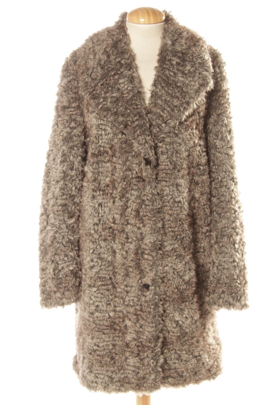 Manteau Zara de la taille L, de couleur gris