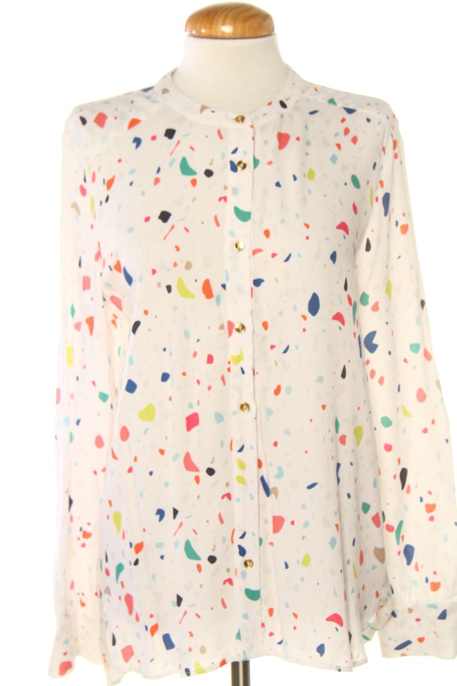 Blouse à manches longues vilagallo de la taille 38, de couleur imprimés