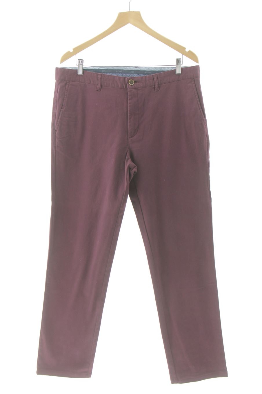 Pantalon Milano de la taille 46, de couleur bordeaux