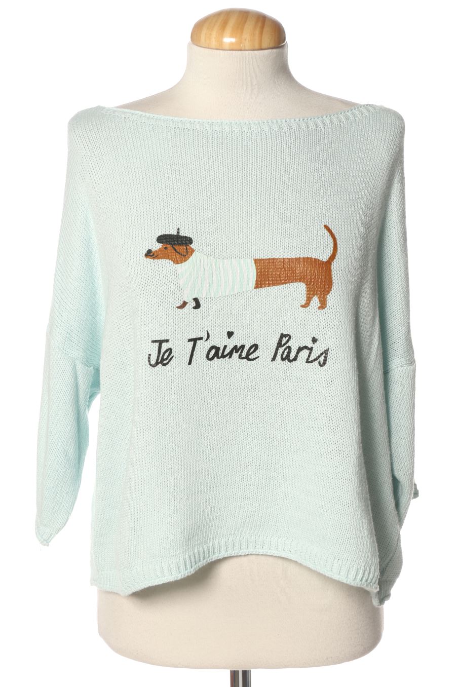 Pullover von SARAMANGA Größe M, Farbe Blau, für