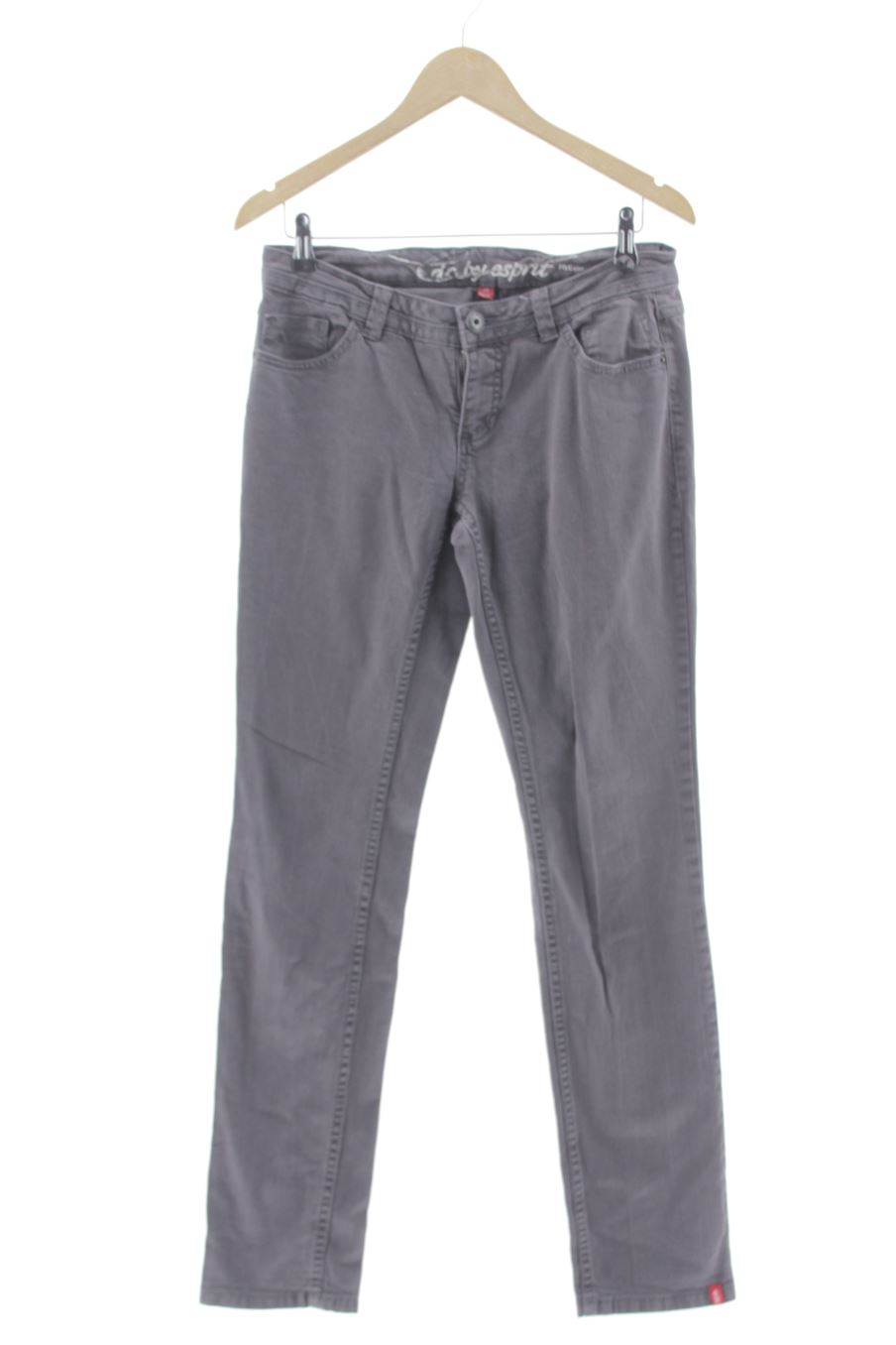 Vaquero de Edc (ESPRIT) de la talla 40, de color gris de ropa vaquera