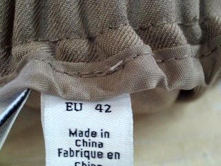 Pantalon Vila de la taille 42, de couleur gris
