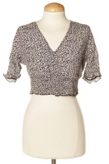 Blusa de manga corta S Oysho, foto 1 de 2