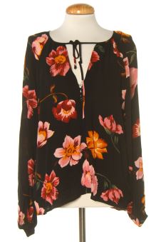 Blusa de manga larga M Stradivarius, foto 1 de 2