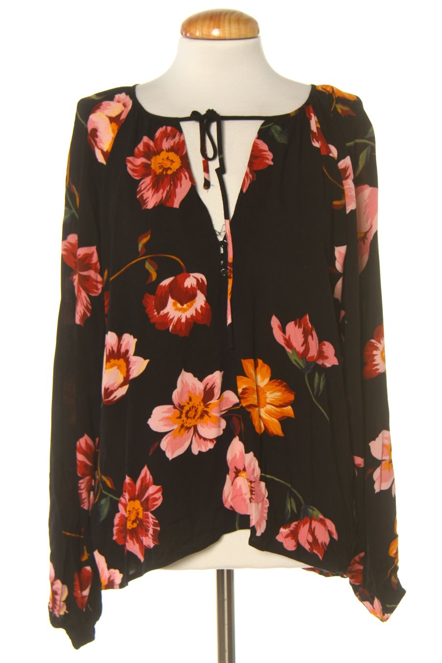 Blusa de manga larga de Stradivarius de la talla M, de color estampado