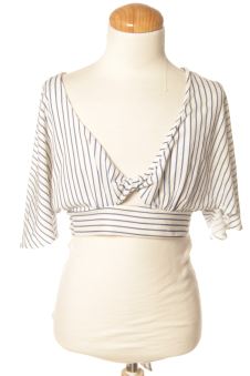 Blusa de manga corta XS Bershka
