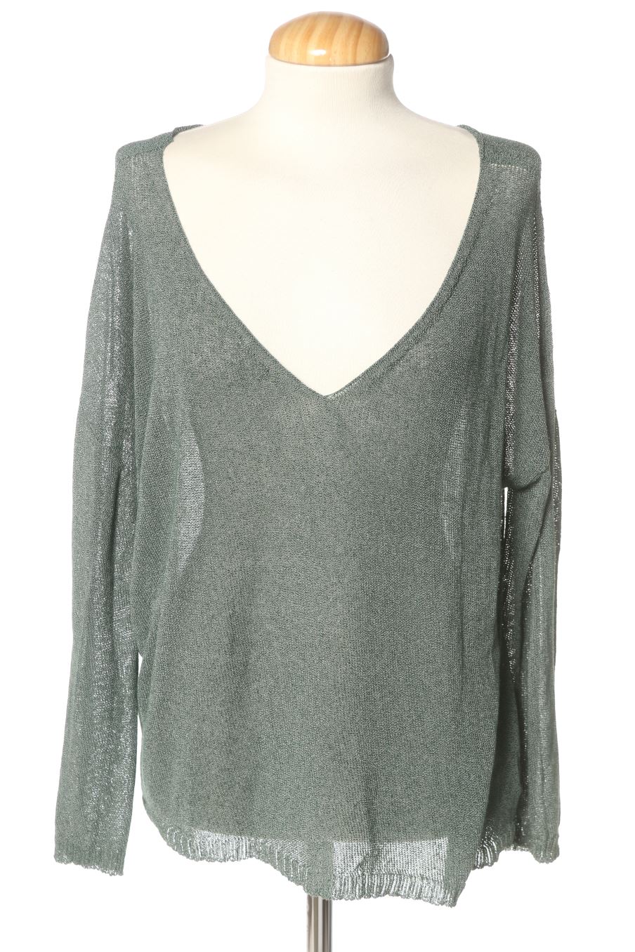 Pull Somsis de la taille L, de couleur vert