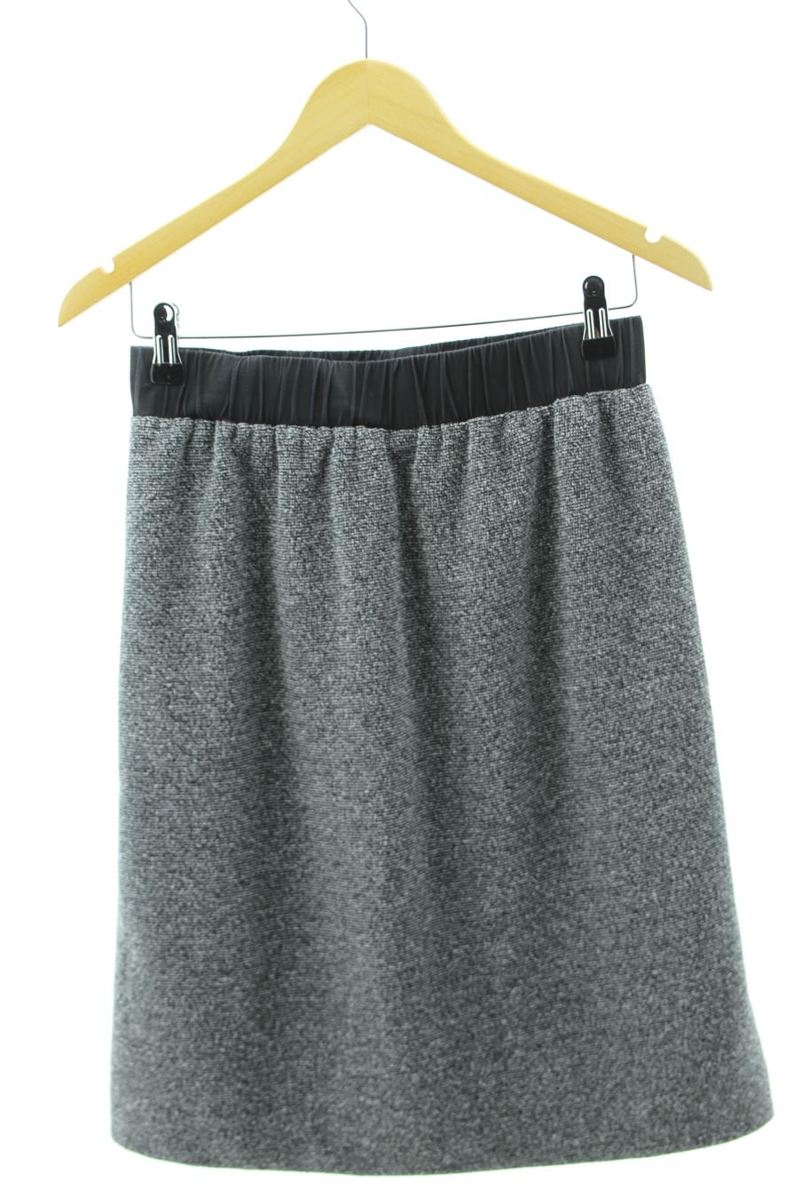 Falda de new look de la talla 36, de color gris