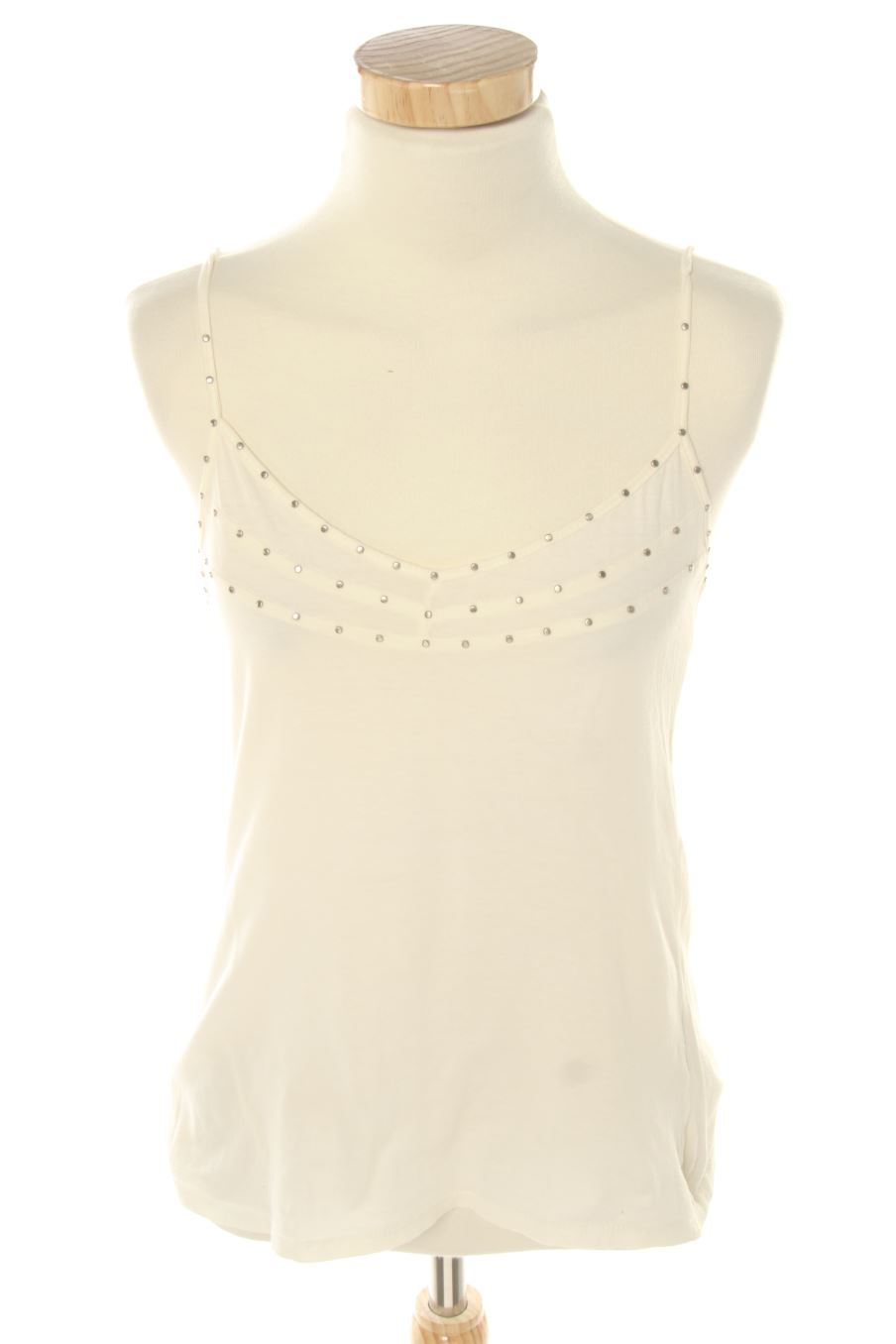 Top de H&M de la talla S, de color beige