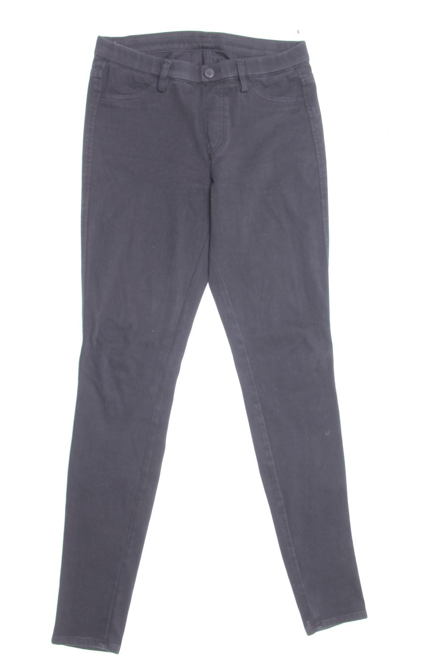 Jeans Uniqlo de la taille XS, de couleur noir de denim