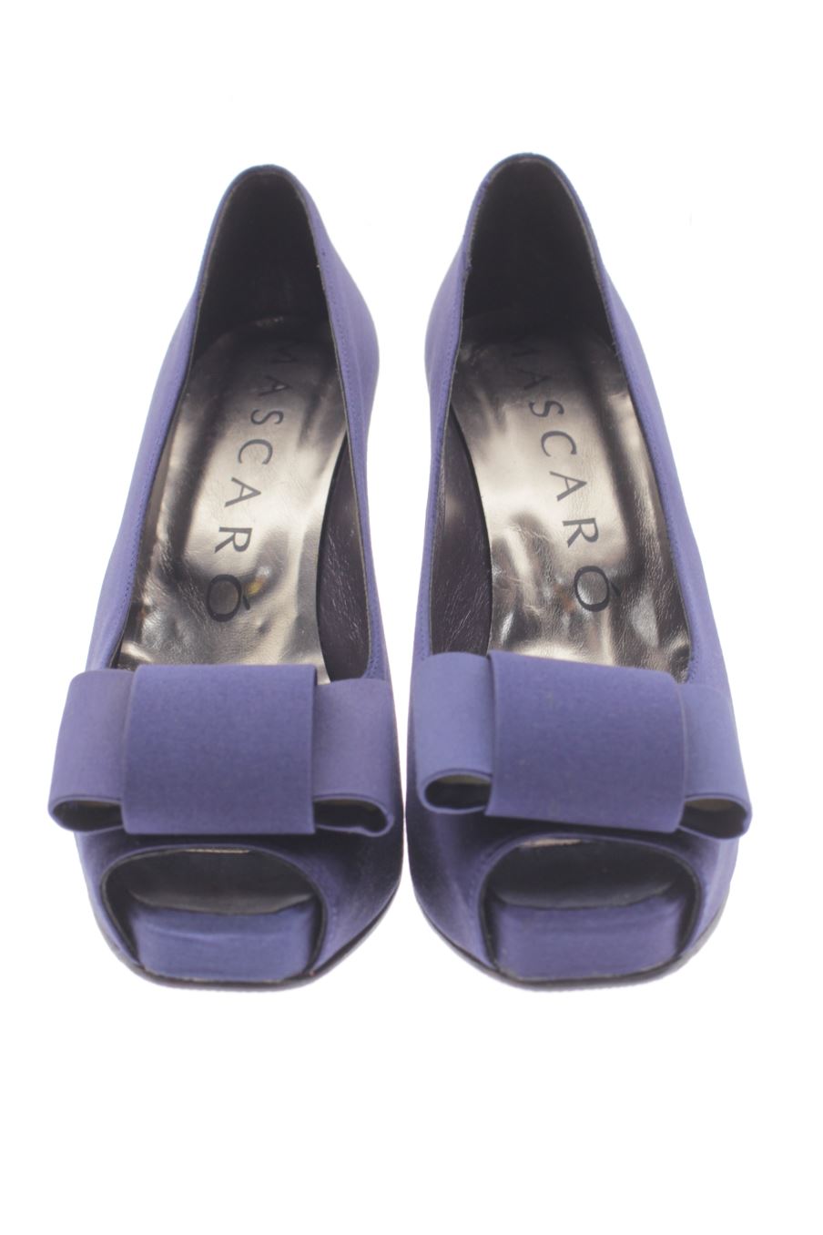 Zapatos de tacon de MASCARÓ de la talla 39, de color azul marino de