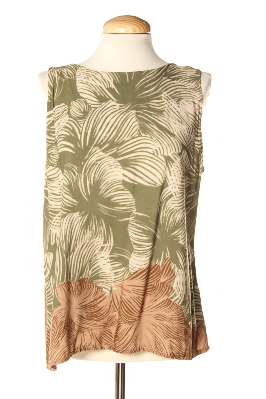 Top de Reset de la talla 40, de color verde