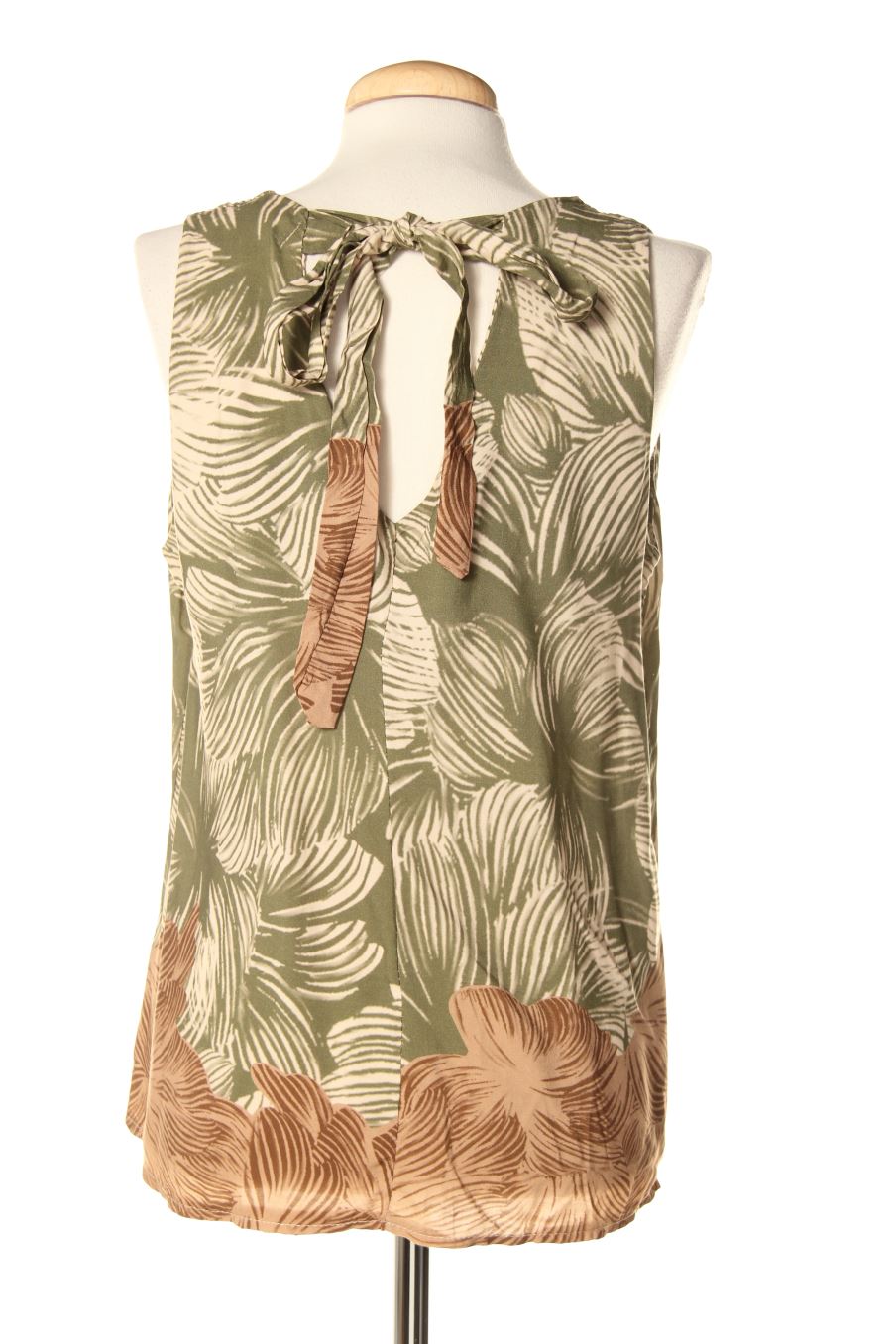 Top de Reset de la talla 40, de color verde