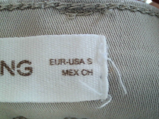 Pantalón corto de Mango de la talla S