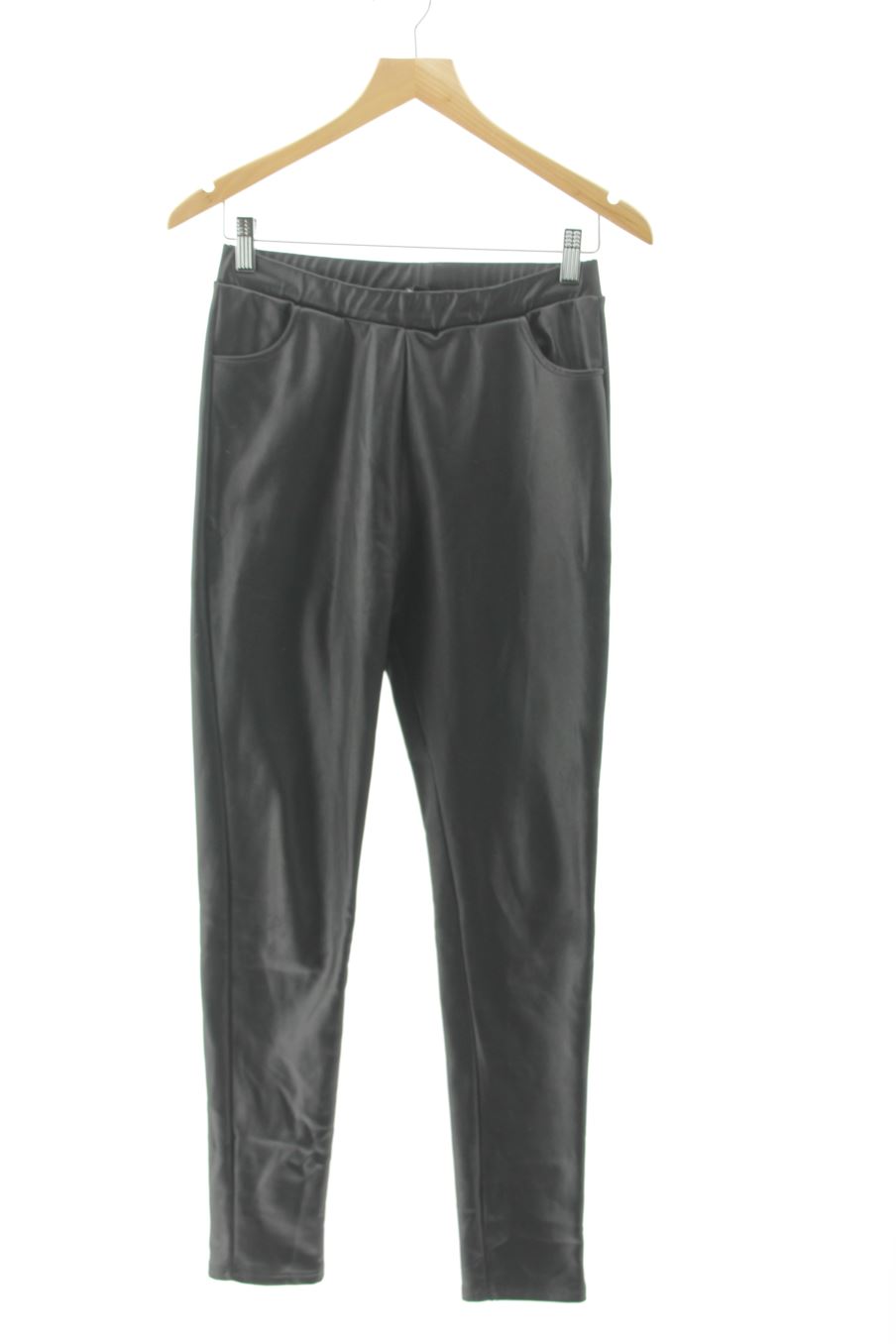 Leggins TOPUSH de la taille M, de couleur noir de synthétique