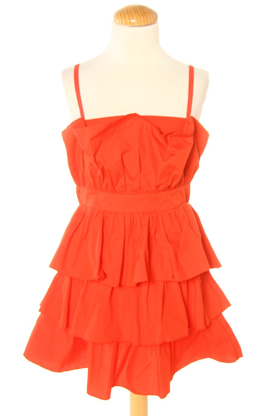 Robe casual Brums de la taille XS, de couleur rouge
