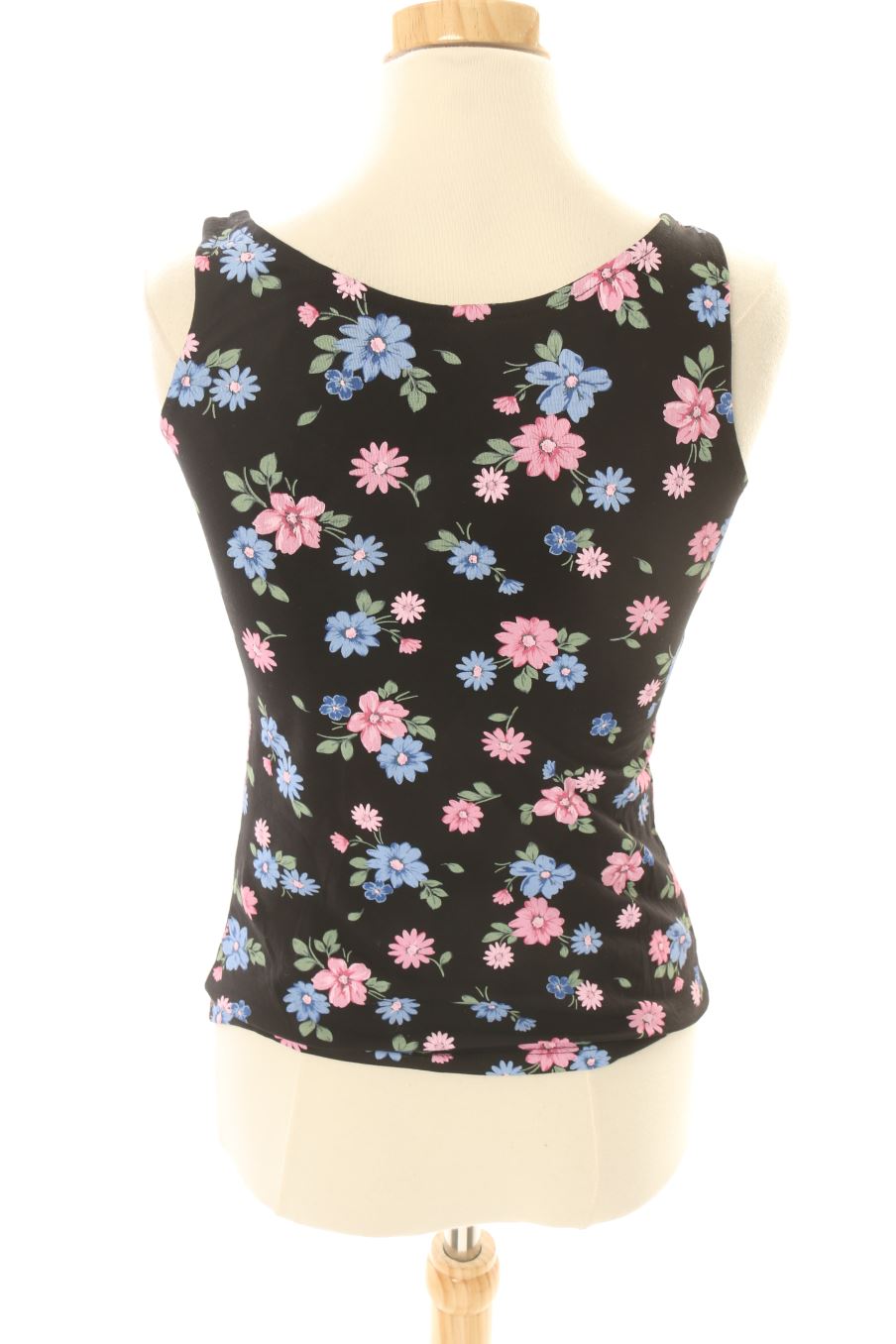Camiseta sin mangas de Clockhouse (C&A) de la talla S, de color flores