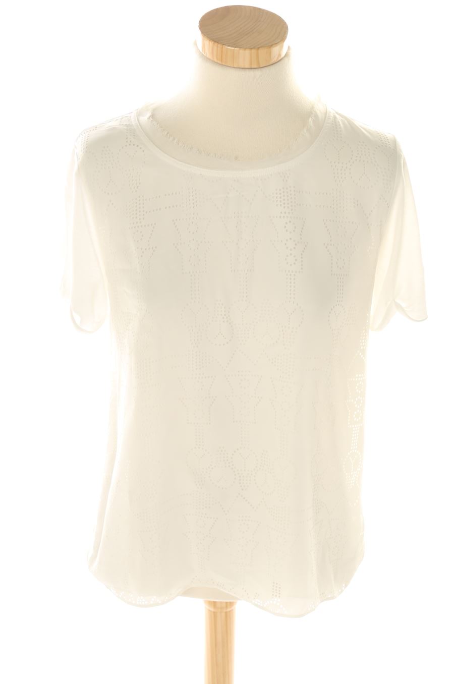 T-shirt Adolfo Dominguez de la taille XS, de couleur blanc