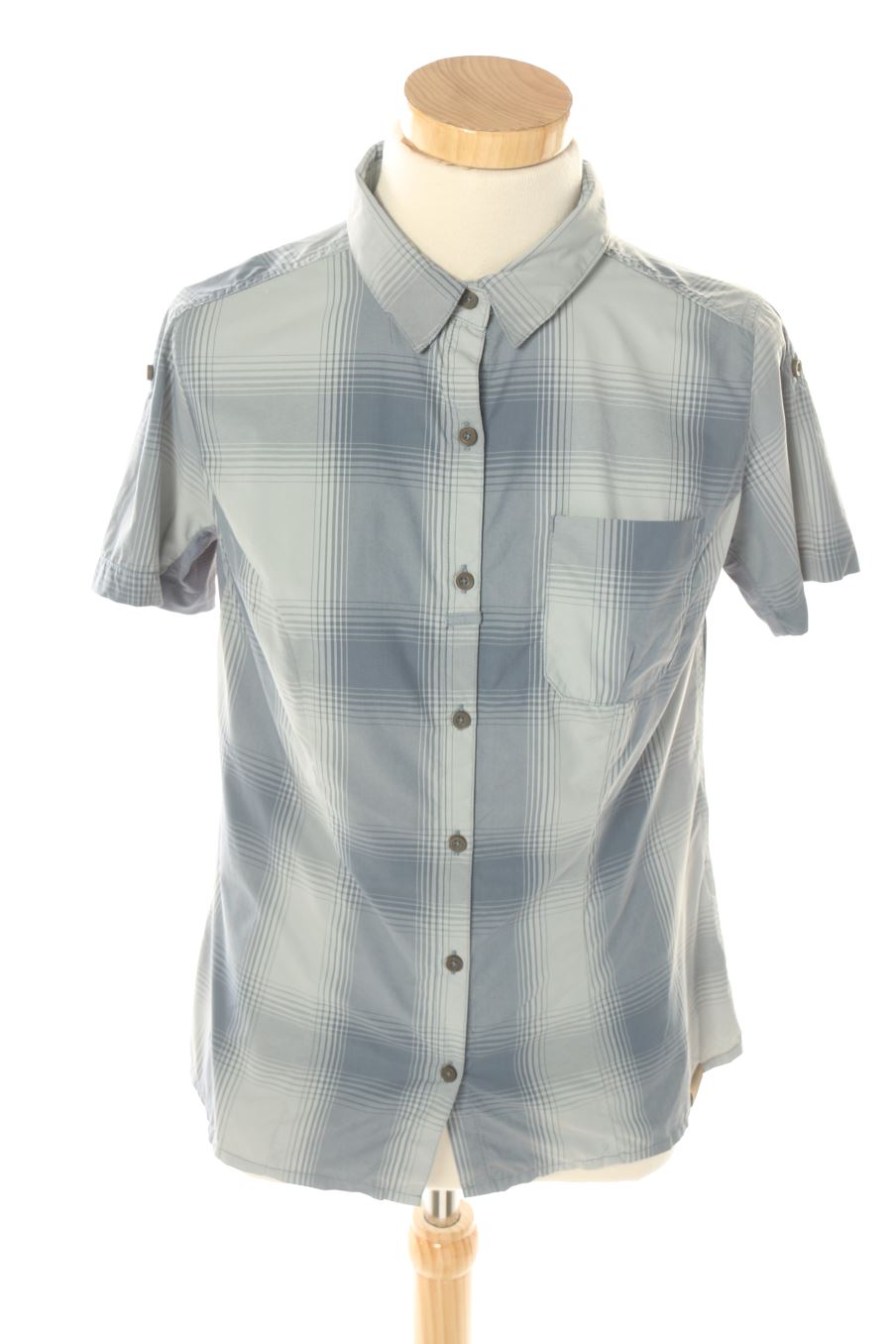 Camisa de Decathlon de la talla XS, de color cuadros
