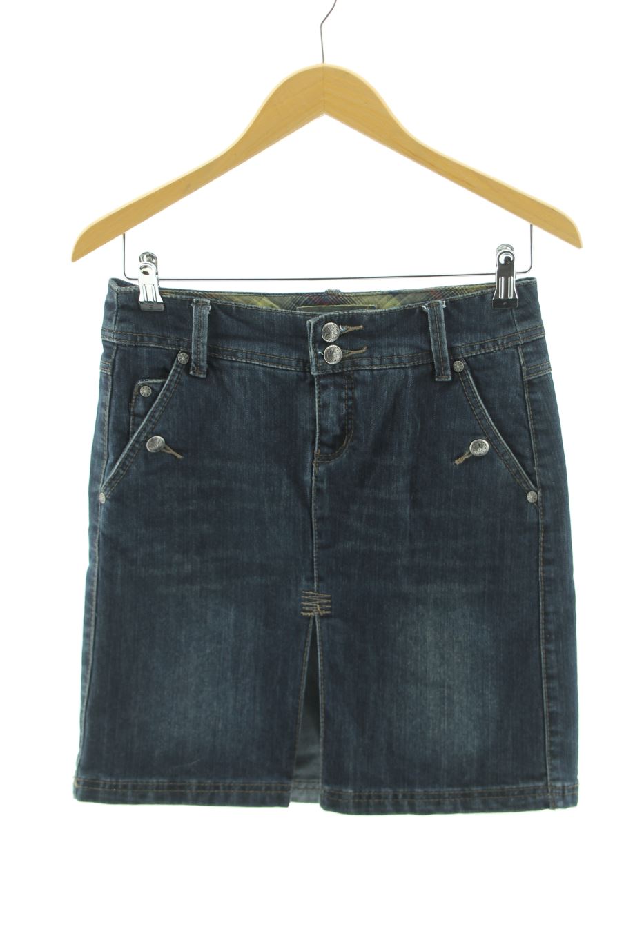 Jupe Zero de la taille 34, de couleur bleu de denim