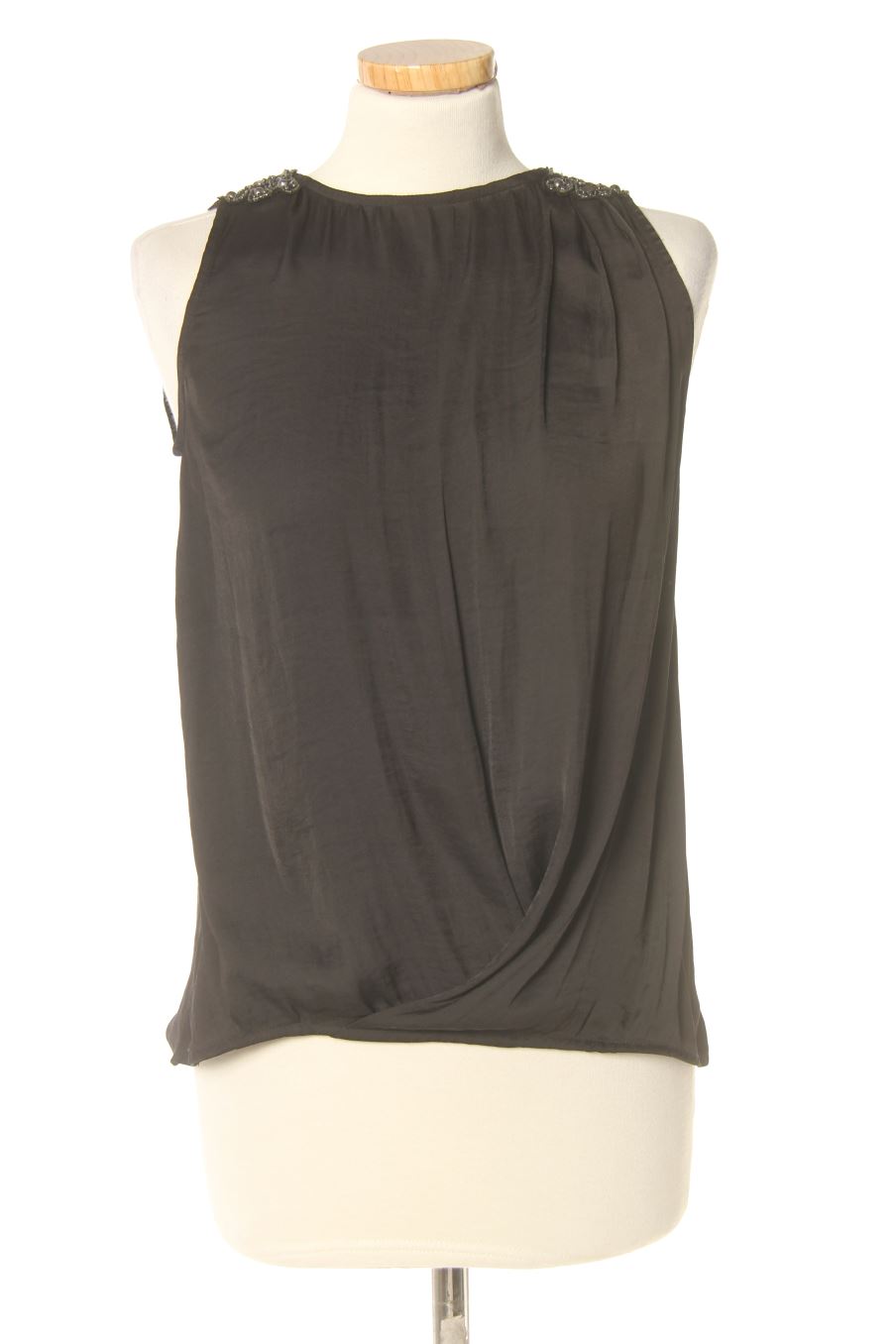 Top Trafaluc de la taille XS, de couleur noir
