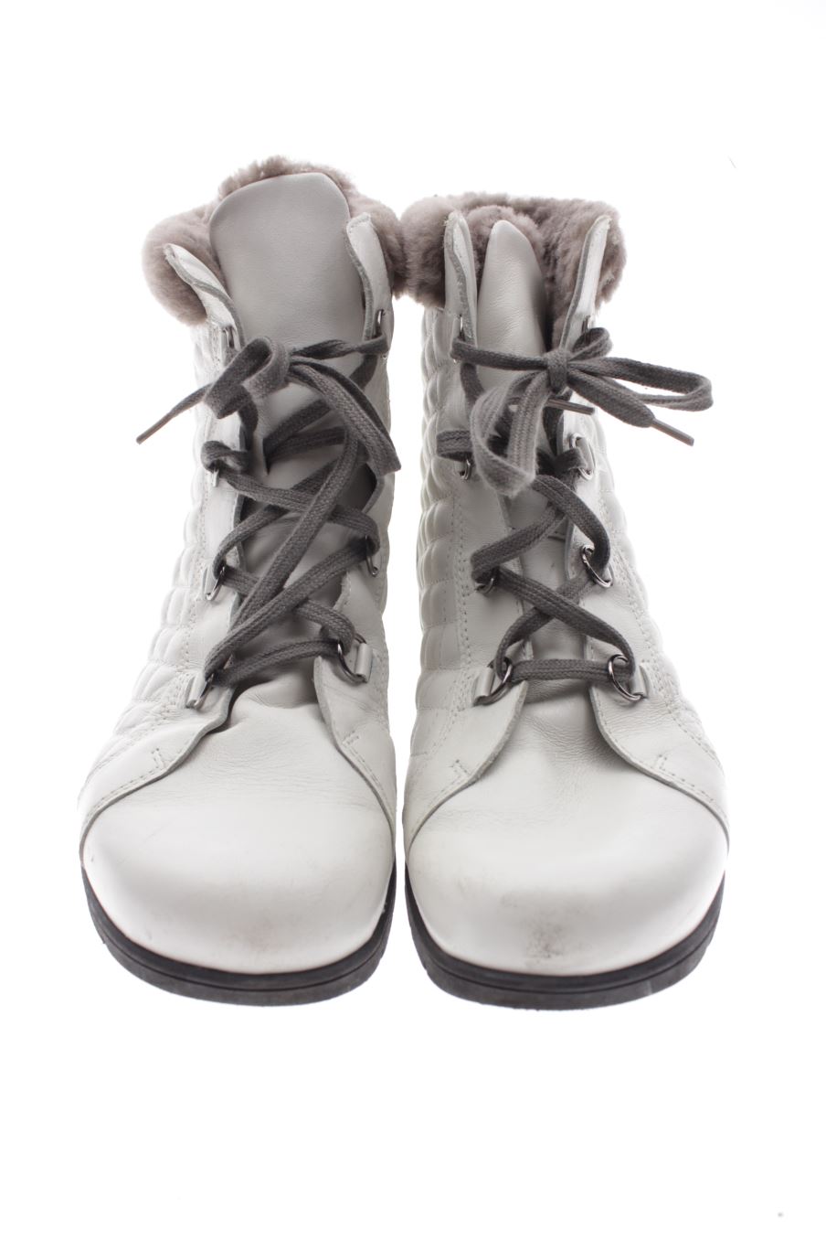 Botines de HELVESKO de la talla 42, de color blanco de