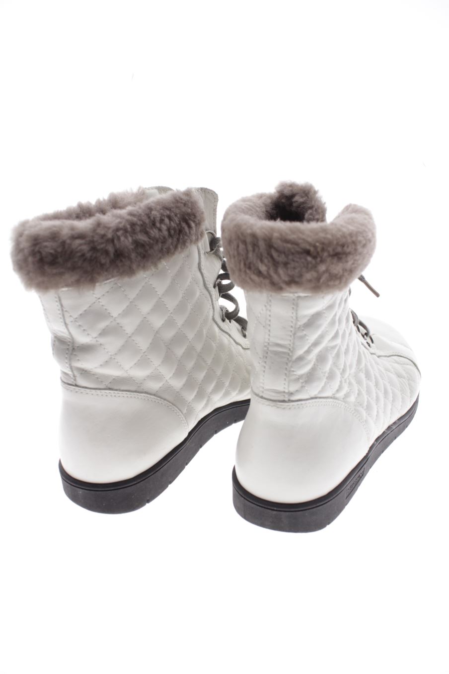 Botines de HELVESKO de la talla 42, de color blanco de