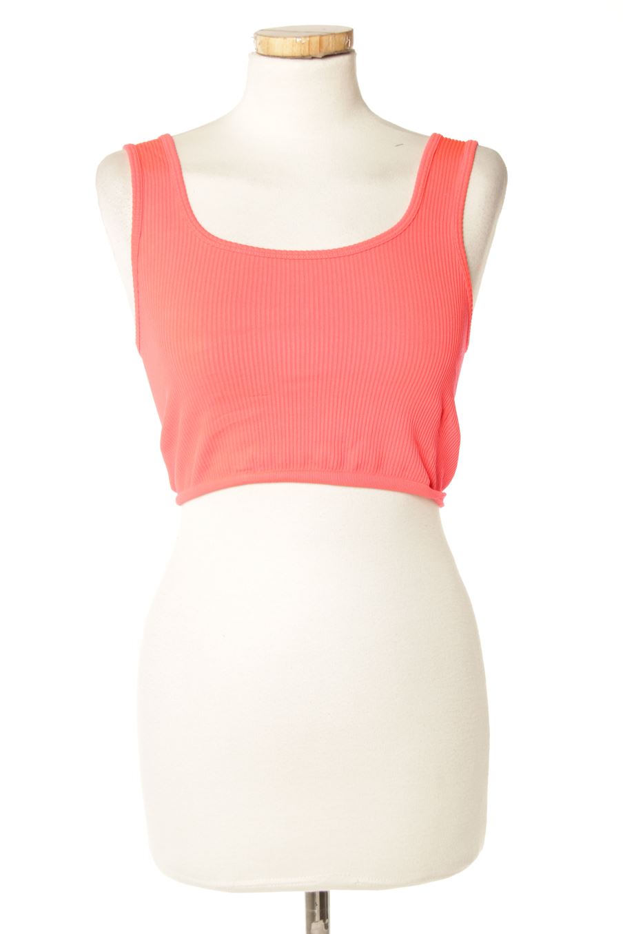 Camiseta sin mangas de FB sister de la talla S, de color rosa