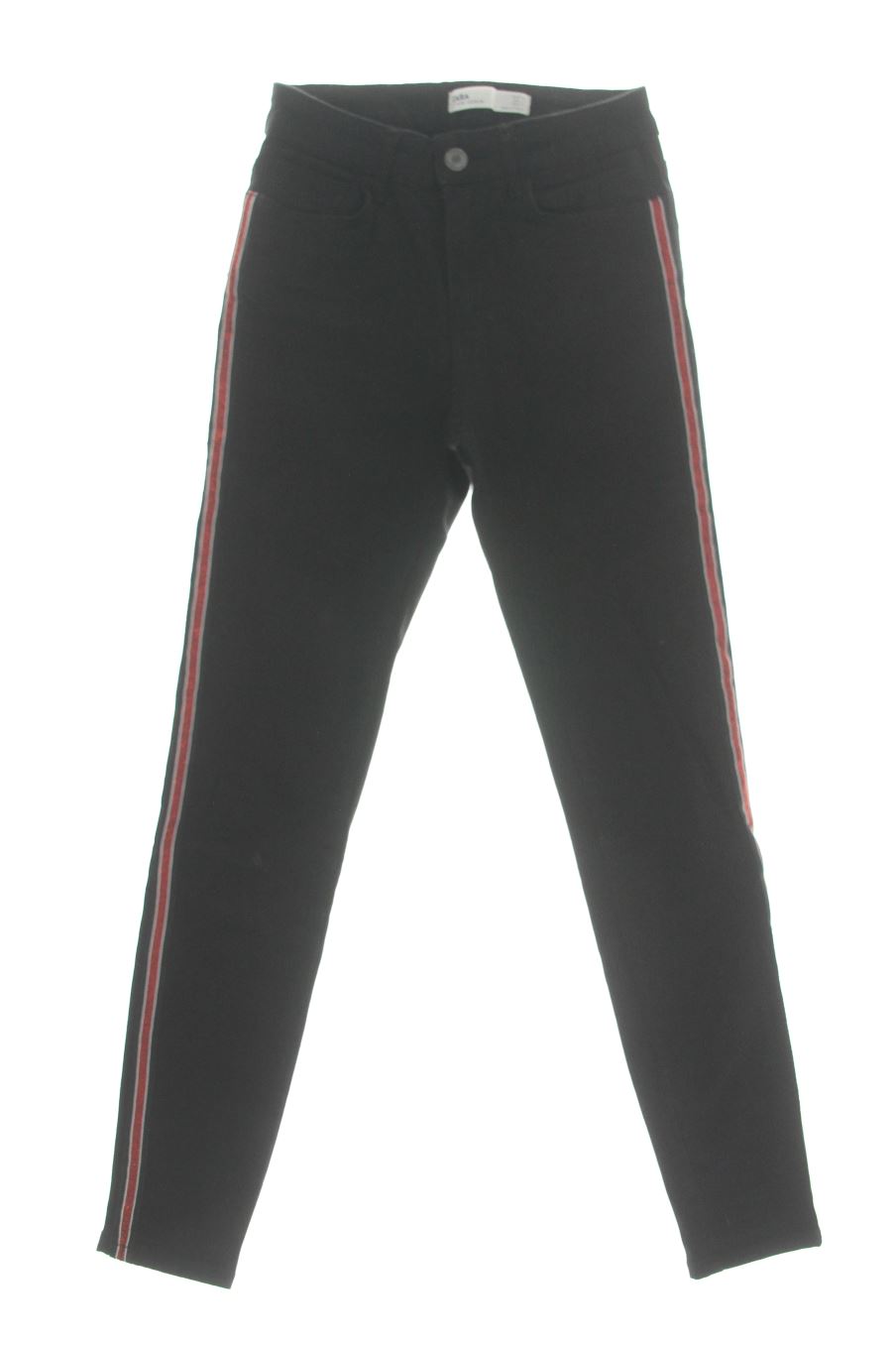 Jeans de Zara de la talla 34, de color nero