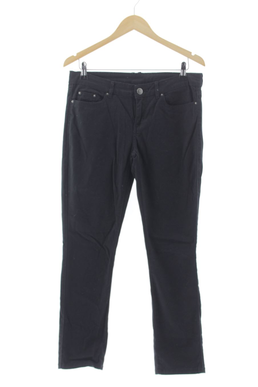 Jeans Janina de la taille 40, de couleur noir de denim