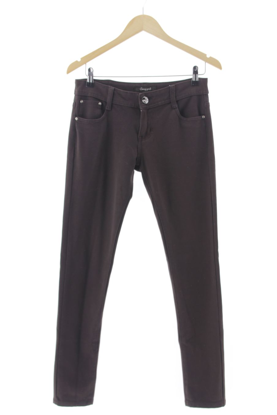 Pantalón de Sassy Girl de la talla 44, de color marrón